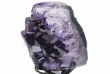 Dark Purple Amethyst Cluster - Large Points #221254-1
